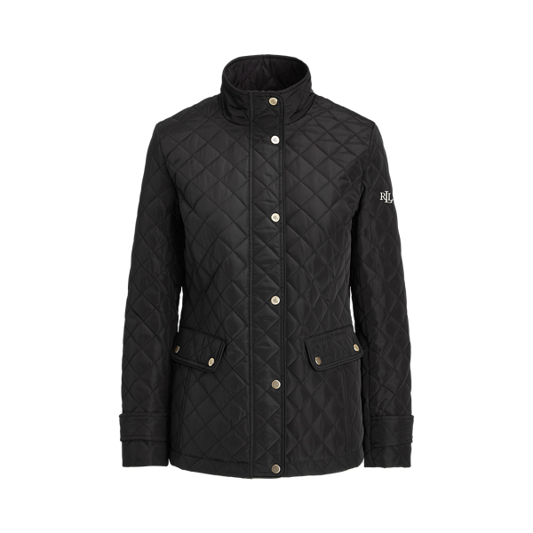 Quilted Mockneck Jacket Lauren 1