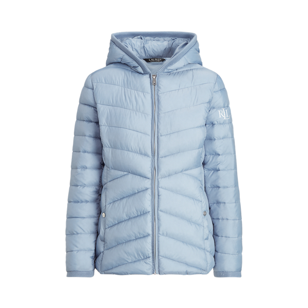 Insulated Quilted Hooded Jacket Lauren 1