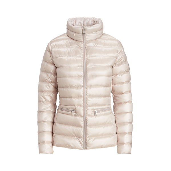 Metallic Quilted Down Jacket Lauren 1