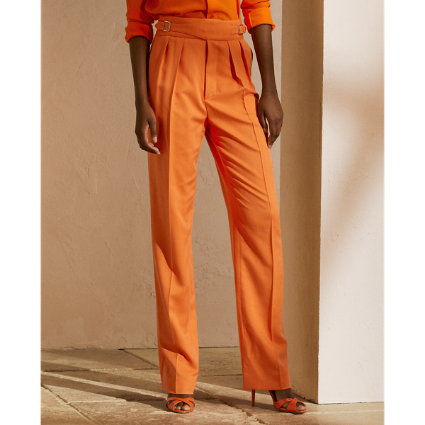 Mandarin Kory Wool Gabardine Trouser Ralph Lauren Collection 4