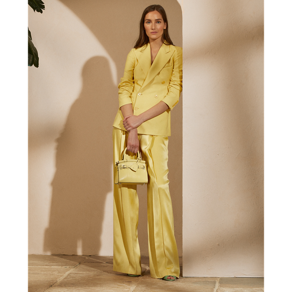 Giacca Camden in cashmere Ralph Lauren Collection in Giallo tenue 4