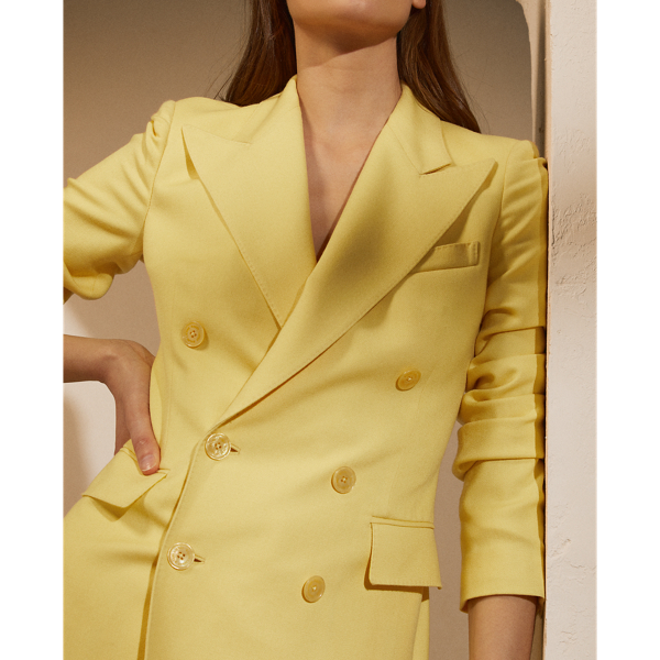 Giacca Camden in cashmere Ralph Lauren Collection in Giallo tenue 6