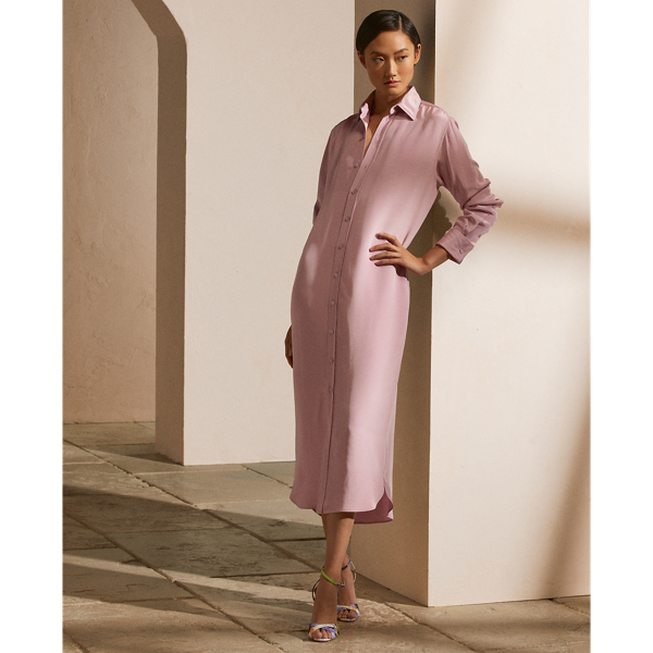 Graison Silk Marocain Day Dress