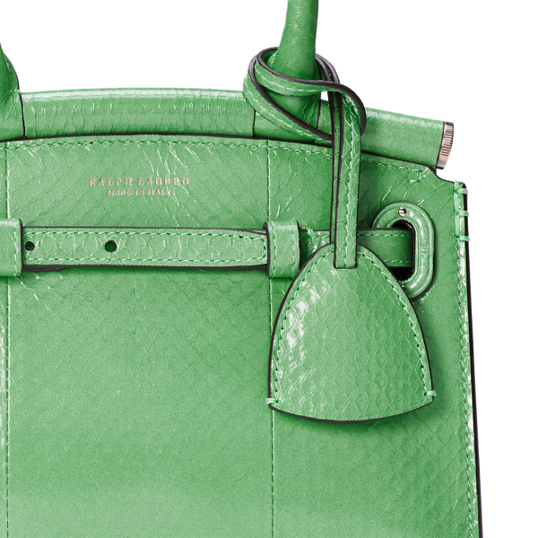 Celadon RL50 Ayers Snakeskin Mini Bag Ralph Lauren Collection 6