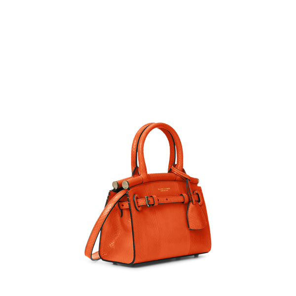 Mandarin RL50 Ayers Snakeskin Mini Bag Ralph Lauren Collection 3