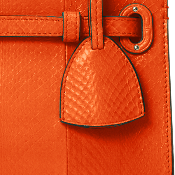 Mandarin RL50 Ayers Snakeskin Mini Bag Ralph Lauren Collection 6