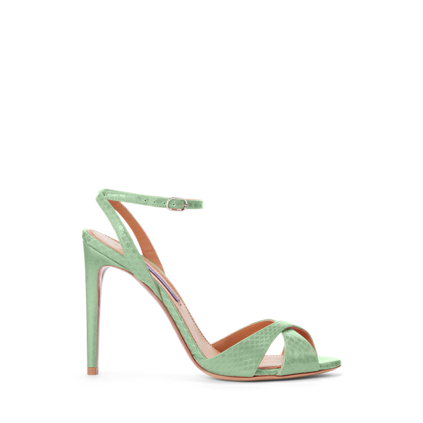 Kandice Ayers Snakeskin Sandal