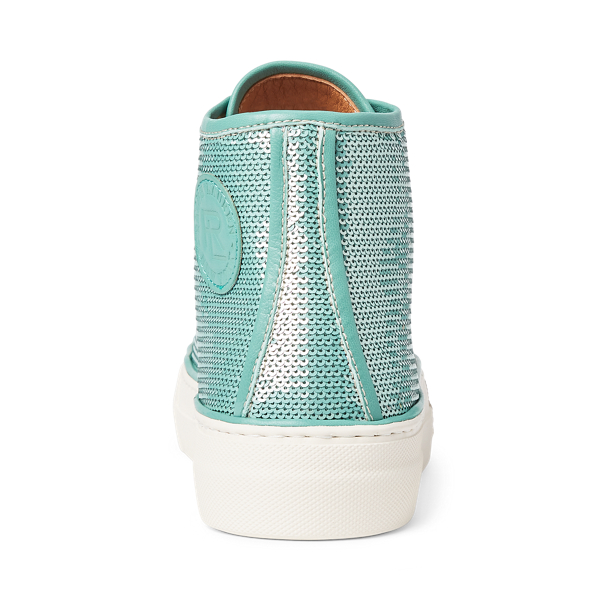 Raina-sneaker met versiering Ralph Lauren Collection in Lichtblauw 3