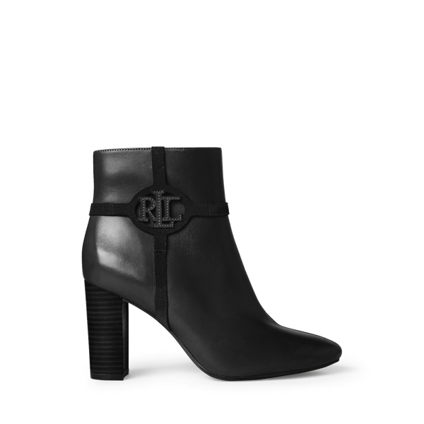 Marleigh Burnished Leather Bootie