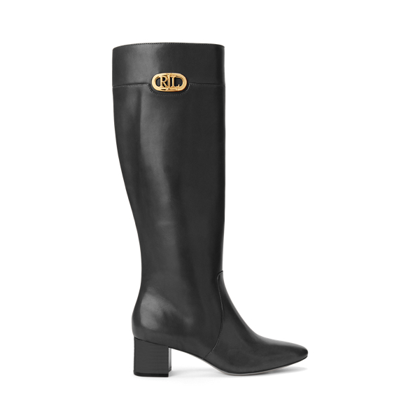 Wesleigh Burnished Leather Boot Lauren 1