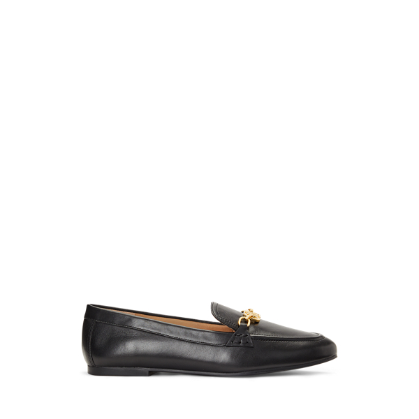 Ralph lauren leopard loafers best sale