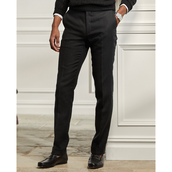 Gregory Hand-Tailored Linen Trouser