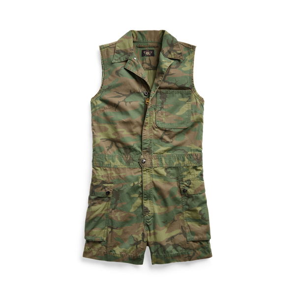 Camo Cotton Ripstop Shortall RRL in 1