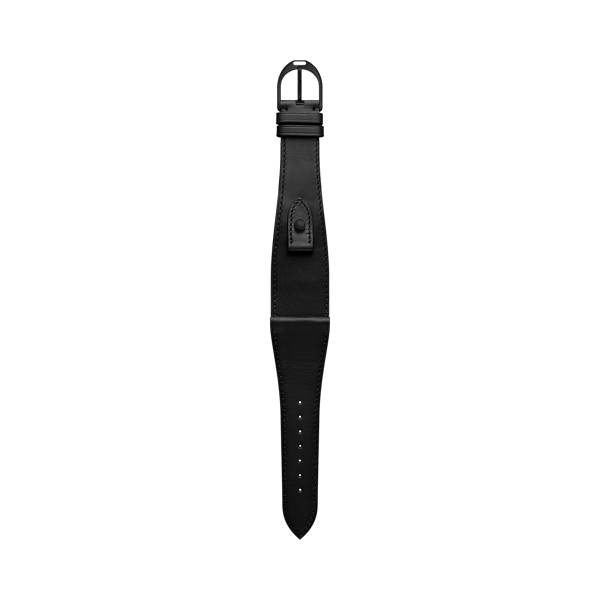 Black/Black Large Stirrup Calfskin Strap The Stirrup Collection 1