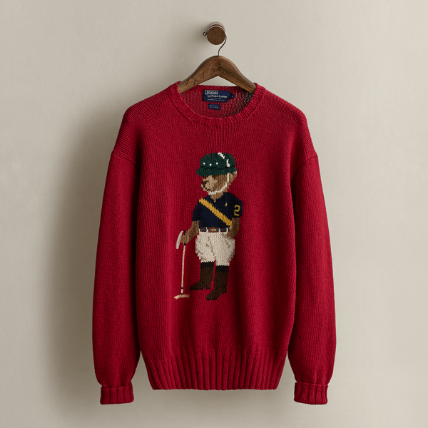 1992 Polo Bear Sweater - Size XL