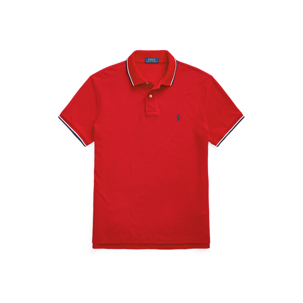 Custom-Slim-Fit Piqu&eacute;-Poloshirt