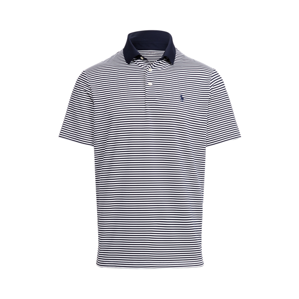 Ceramic White/Cruise Navy Classic Fit Performance Polo Shirt Polo Ralph Lauren 2