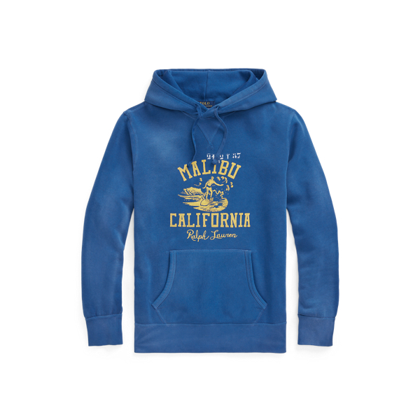 Ccapuchontrui van fleece met afbeelding