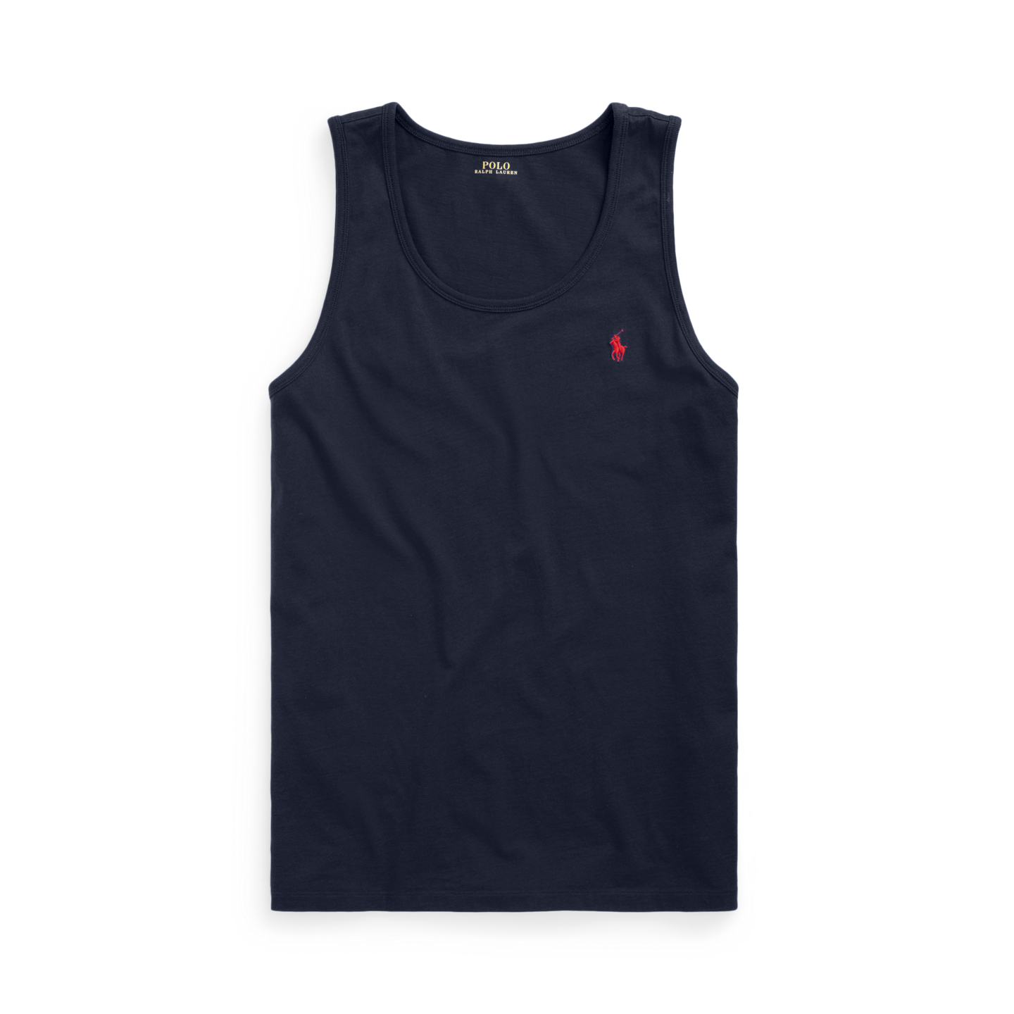 Мужской топ Ralph Lauren Washed Jersey, цвет: Чернильный — фото 5