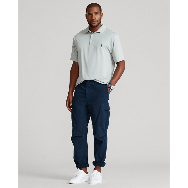 Andover Heather Performance Jersey Polo Shirt Big & Tall 4