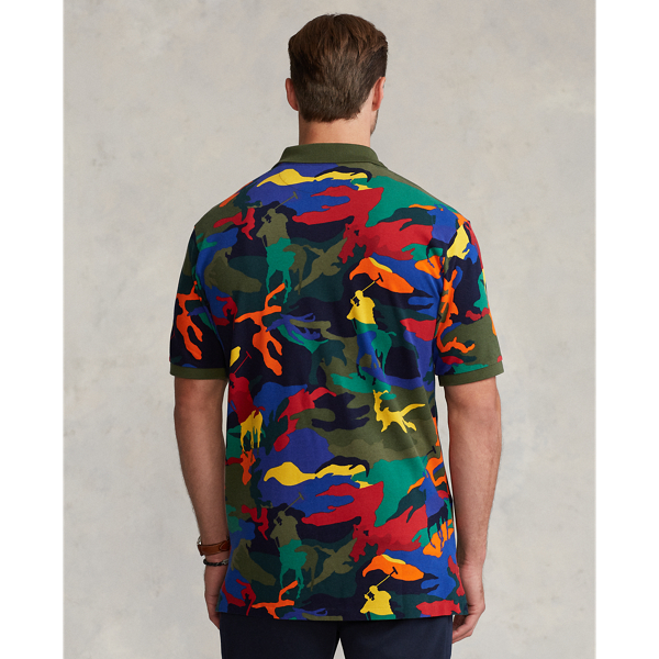 Spectre Player Camo Polo Pony Camo Mesh Polo Shirt Big & Tall 4