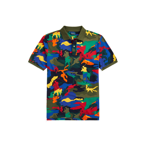 Spectre Player Camo Polo Pony Camo Mesh Polo Shirt Big & Tall 2