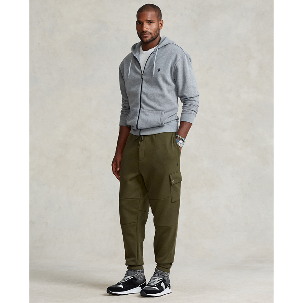 Company Olive/C9760 Double-Knit Cargo Jogger Pant Big & Tall 1