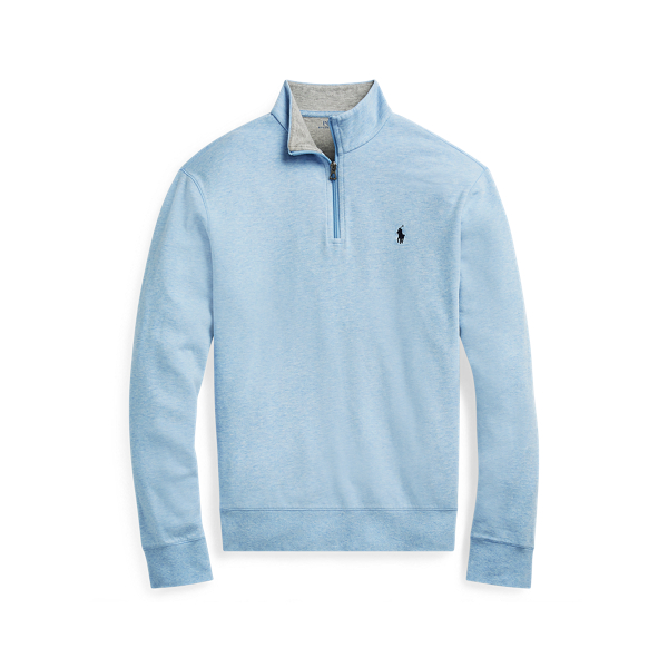 Luxury Jersey Quarter-Zip Pullover Big & Tall 1