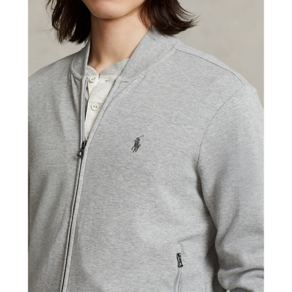 Andover Heather/c9684 Luxury Jersey Baseball Jacket Polo Ralph Lauren 6