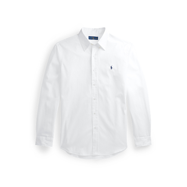 Chemise ajust&eacute;e en popeline gratt&eacute;e Polo Ralph Lauren en 1