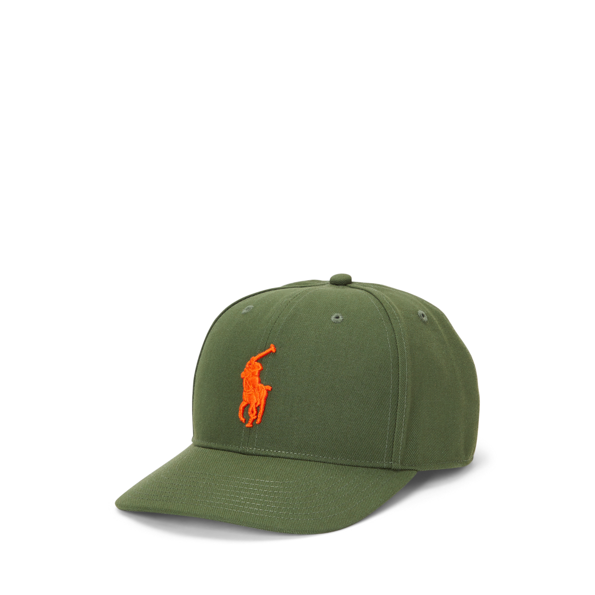 ★POLO RALPH LAUREN★ Twill High Crown Ball Cap Navy MAPOHGS Twill High-Crown Ball Cap
