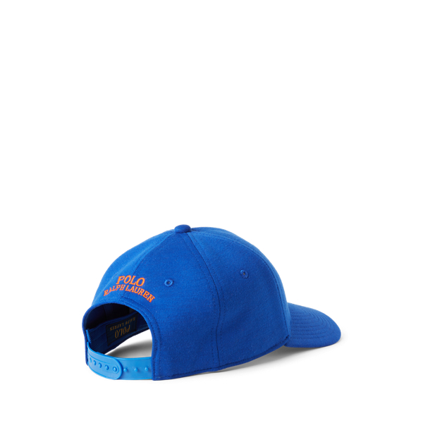 Active Royal Double-Knit Jacquard Ball Cap Polo Ralph Lauren for fall 2