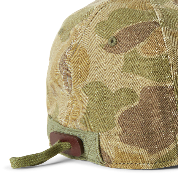 Frogskin Camo Camo Cotton Herringbone Cap Polo Ralph Lauren 3