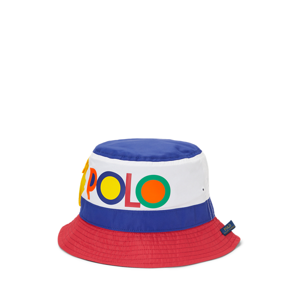 Reversible Colour-Blocked Bucket Hat Polo Ralph Lauren 1