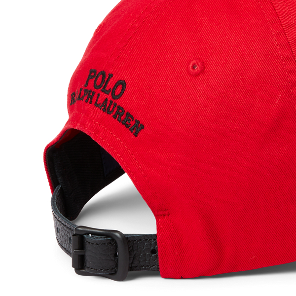 RL 2000 Red Polo Bear Twill Ball Cap Polo Ralph Lauren 3