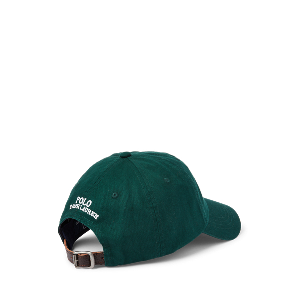College Green Polo Bear Twill Ball Cap Polo Ralph Lauren 2