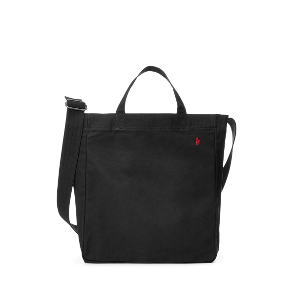 Canvas Shopper Tote for Men Ralph Lauren EC