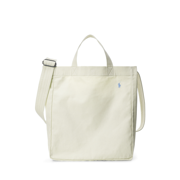 Ralph lauren white tote bag online