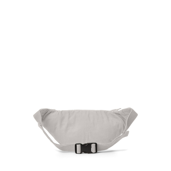 Soft Grey Canvas Waistpack Polo Ralph Lauren 4