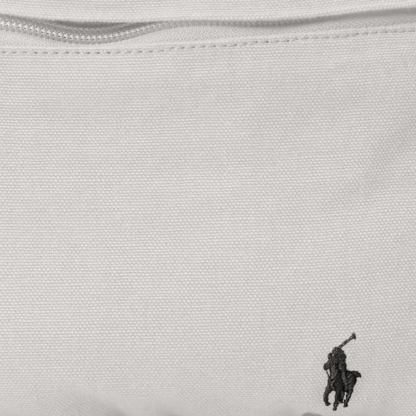 Soft Grey Canvas Waistpack Polo Ralph Lauren 6