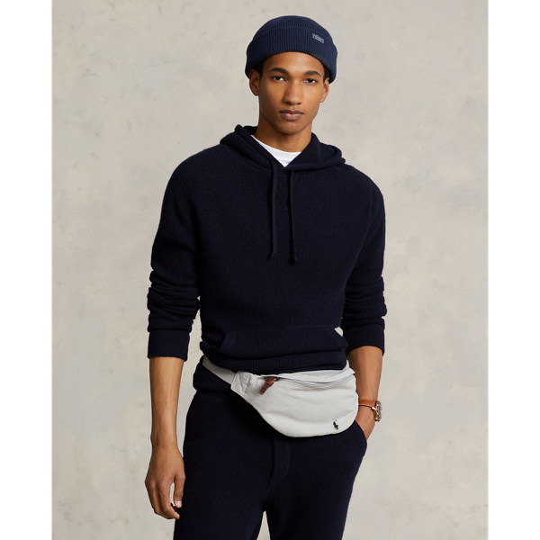 Soft Grey Canvas Waistpack Polo Ralph Lauren 7