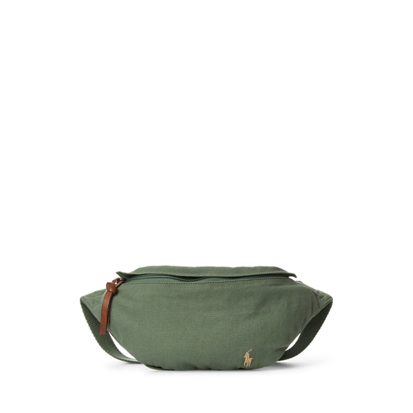 Polo Ralph Lauren Canvas Waistpack Polo Black | The Sporting