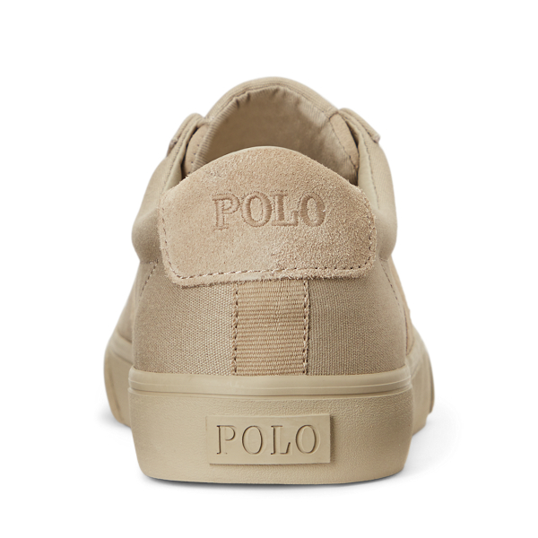 Segeltuchsneaker Sayer mit Wildleder Polo Ralph Lauren in Straw Khaki 3