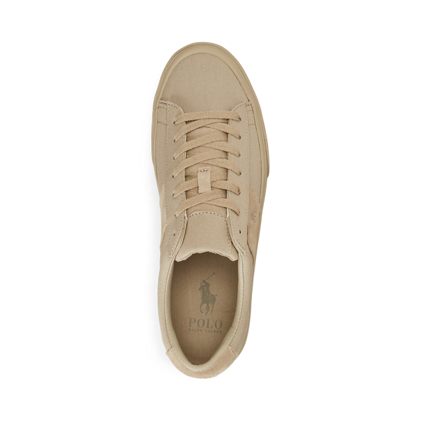 Segeltuchsneaker Sayer mit Wildleder Polo Ralph Lauren in Straw Khaki 4