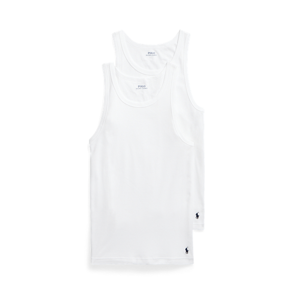 Classic Tank Undershirt 2 Pack for Men Ralph Lauren UK