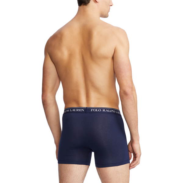 Stretch Cotton Boxer Brief 3 Pack for Men Ralph Lauren NO