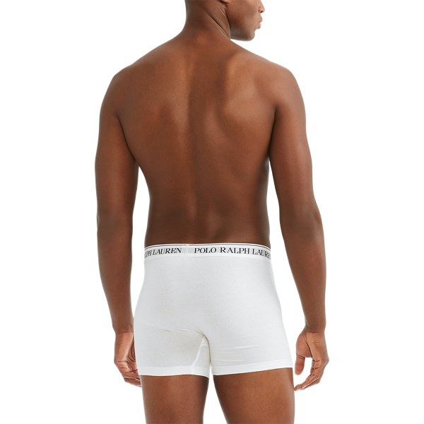 Lot de trois slips boxers coton stretch