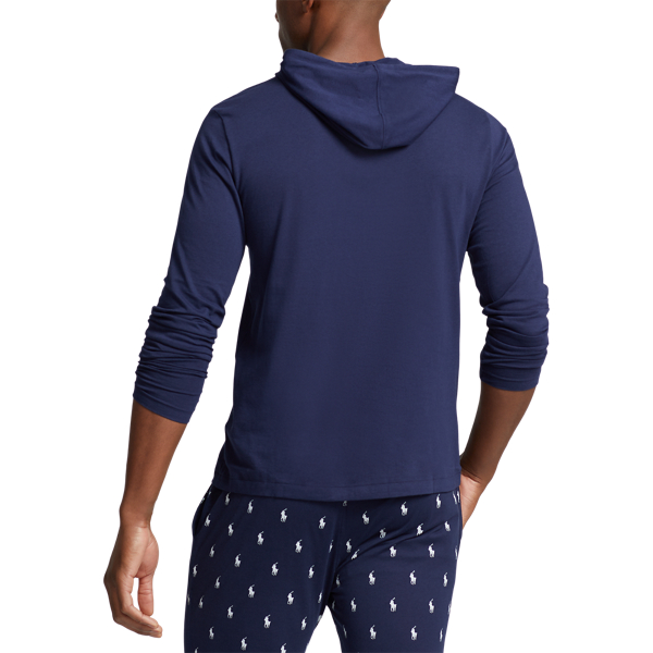 Cotton Jersey Sleep Hoodie