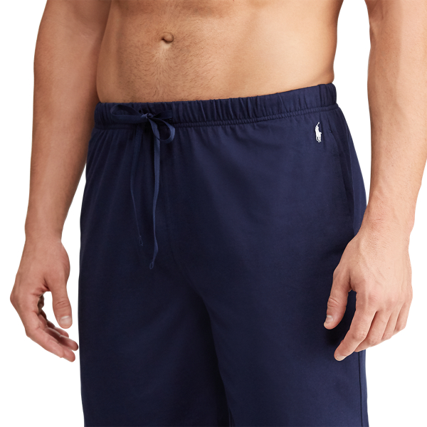 Cotton Jersey Sleep Short for Men Ralph Lauren UK