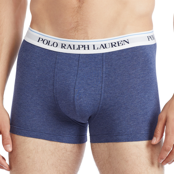 3er-Pack klassische Boxer Briefs Polo Ralph Lauren in Navy meliert/Blau 3